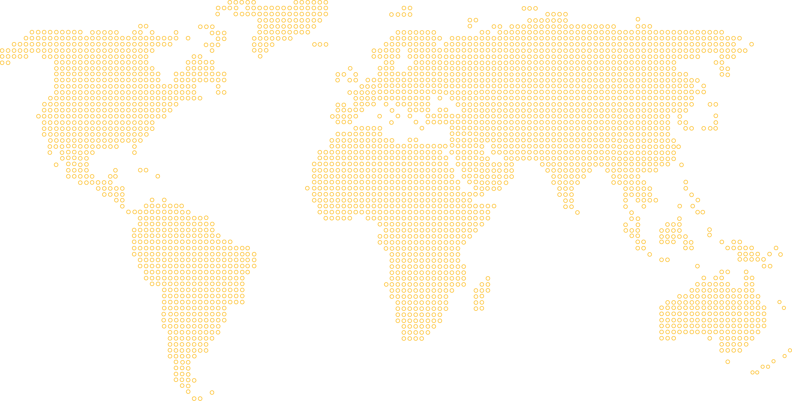 The Future of Tech global footprint map